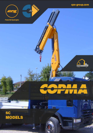 हाइड्रोलिक लोडिंग क्रेन COPMA 2000 208.2sc