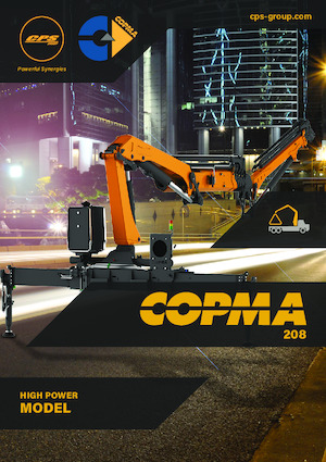 हाइड्रोलिक लोडिंग क्रेन COPMA 2000 208.6 J2