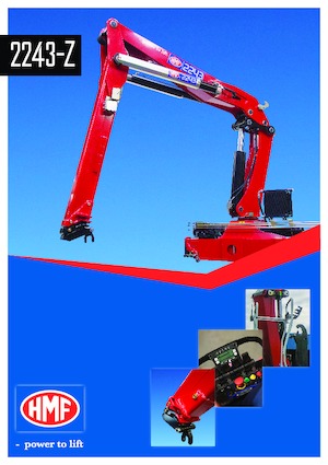 हाइड्रोलिक लोडिंग क्रेन HMF 2243-Z2-RCS