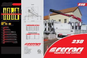 हाइड्रोलिक लोडिंग क्रेन Ferrari® 238 A1 