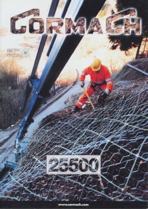 हाइड्रोलिक लोडिंग क्रेन Cormach 25500 E4 A.S.C.