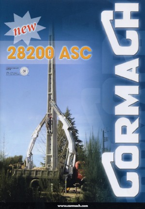 हाइड्रोलिक लोडिंग क्रेन Cormach 28200 E6 A.S.C.