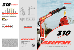 हाइड्रोलिक लोडिंग क्रेन Ferrari® 310 A 1