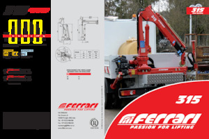 हाइड्रोलिक लोडिंग क्रेन Ferrari® 315 A2 