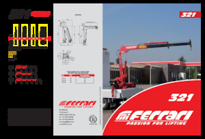 हाइड्रोलिक लोडिंग क्रेन Ferrari® 321 A3 