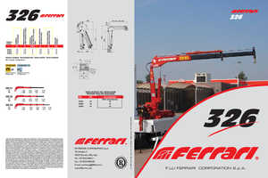 हाइड्रोलिक लोडिंग क्रेन Ferrari® 326 A2 