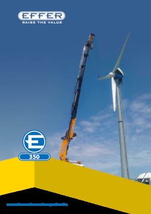 हाइड्रोलिक लोडिंग क्रेन Effer 350 4S