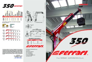हाइड्रोलिक लोडिंग क्रेन Ferrari® 350 A1 