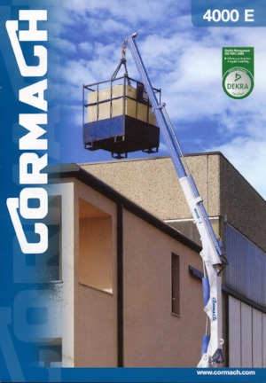 हाइड्रोलिक लोडिंग क्रेन Cormach 4000 E3