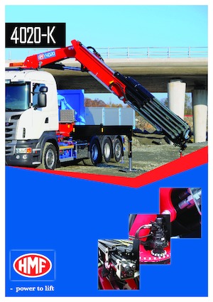 हाइड्रोलिक लोडिंग क्रेन HMF 4020-K6-RCS