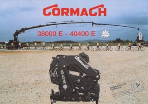 हाइड्रोलिक लोडिंग क्रेन Cormach 40400 E8F A.S.C. Plus