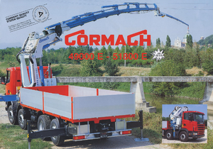 हाइड्रोलिक लोडिंग क्रेन Cormach 49000 E 6 F