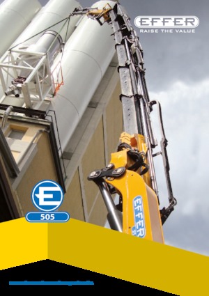 हाइड्रोलिक लोडिंग क्रेन Effer 505 4S