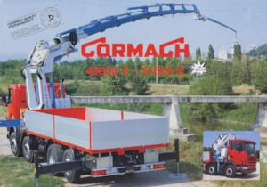 हाइड्रोलिक लोडिंग क्रेन Cormach 51800 E8F64 A.S.C. Plus