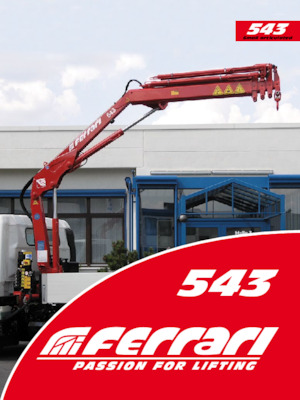 हाइड्रोलिक लोडिंग क्रेन Ferrari® 543 A2 