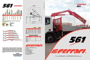 हाइड्रोलिक लोडिंग क्रेन Ferrari® 561 A3 J1 