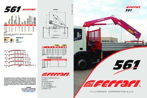 हाइड्रोलिक लोडिंग क्रेन Ferrari® 561 A1 