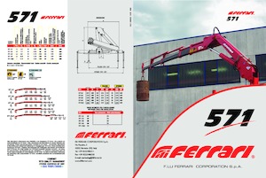 हाइड्रोलिक लोडिंग क्रेन Ferrari® 571 A4 
