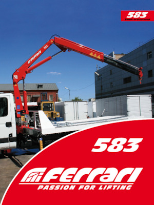 हाइड्रोलिक लोडिंग क्रेन Ferrari® 583 A3 J2