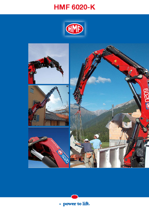 हाइड्रोलिक लोडिंग क्रेन HMF 6020-K6