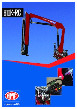 हाइड्रोलिक लोडिंग क्रेन HMF 610-K3-RC
