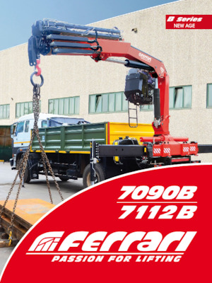 हाइड्रोलिक लोडिंग क्रेन Ferrari® 7090B A1 