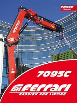 हाइड्रोलिक लोडिंग क्रेन Ferrari® 7095C A3 