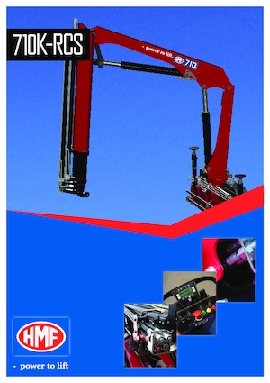 हाइड्रोलिक लोडिंग क्रेन HMF 710-K4-RCS
