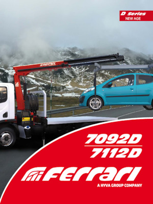 हाइड्रोलिक लोडिंग क्रेन Ferrari® 7112D A3 