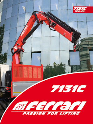 हाइड्रोलिक लोडिंग क्रेन Ferrari® 7131C A6 
