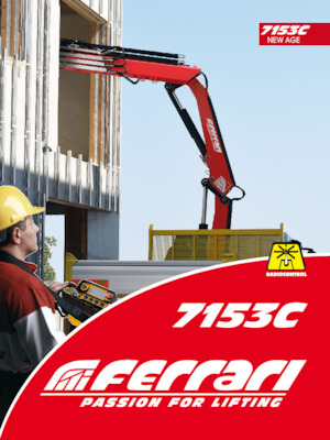 हाइड्रोलिक लोडिंग क्रेन Ferrari® 7153C A2 