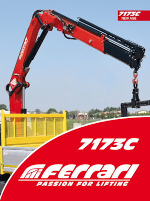 हाइड्रोलिक लोडिंग क्रेन Ferrari® 7173C A3 
