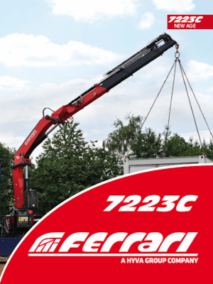 हाइड्रोलिक लोडिंग क्रेन Ferrari® 7223C A5 