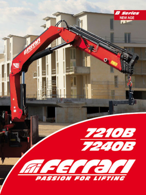 हाइड्रोलिक लोडिंग क्रेन Ferrari® 7240B A2 