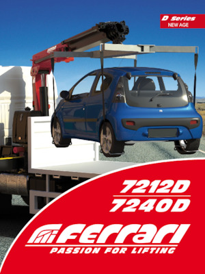 हाइड्रोलिक लोडिंग क्रेन Ferrari® 7240D A3 