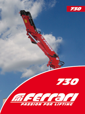 हाइड्रोलिक लोडिंग क्रेन Ferrari® 730 A8 