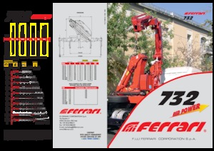 हाइड्रोलिक लोडिंग क्रेन Ferrari® 732 A2 