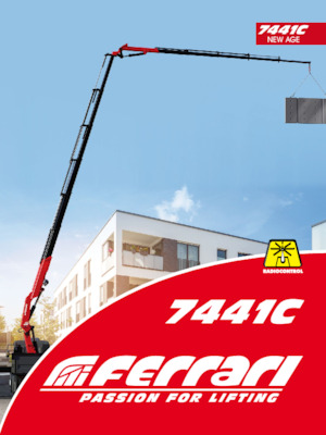 हाइड्रोलिक लोडिंग क्रेन Ferrari® 7441C A4