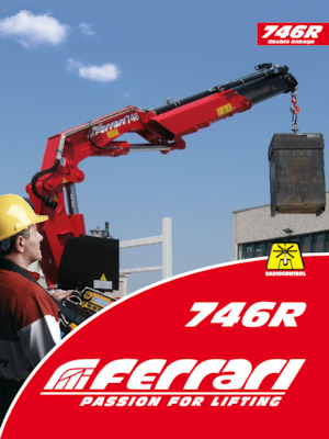 हाइड्रोलिक लोडिंग क्रेन Ferrari® 746R A3 