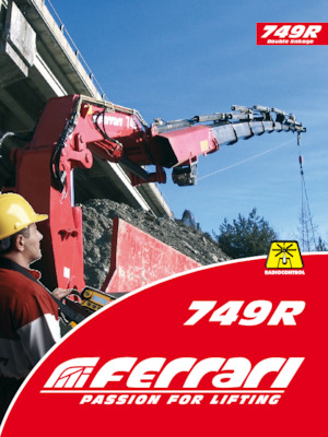 हाइड्रोलिक लोडिंग क्रेन Ferrari® 749R A8 