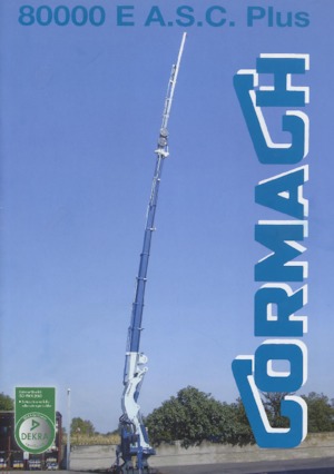हाइड्रोलिक लोडिंग क्रेन Cormach 80000 E 3