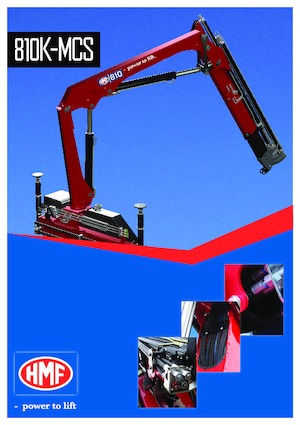 हाइड्रोलिक लोडिंग क्रेन HMF 810-K2-MCS