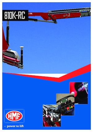 हाइड्रोलिक लोडिंग क्रेन HMF 810-K1-RC