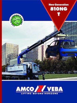 हाइड्रोलिक लोडिंग क्रेन Amco Veba 810NG T-3 S 