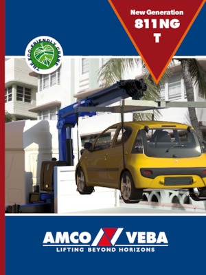 हाइड्रोलिक लोडिंग क्रेन Amco Veba 811NG T-2 S 