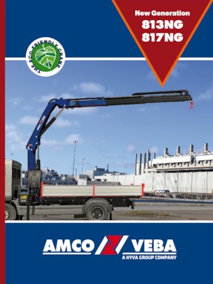 हाइड्रोलिक लोडिंग क्रेन Amco Veba 813NG-4 S