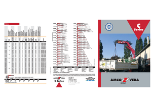 हाइड्रोलिक लोडिंग क्रेन Amco Veba 814C-4 S