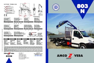 हाइड्रोलिक लोडिंग क्रेन Amco Veba 903N-2 S 