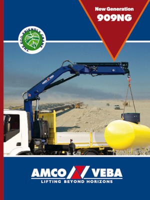 हाइड्रोलिक लोडिंग क्रेन Amco Veba 909NG-4 S 