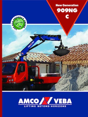 हाइड्रोलिक लोडिंग क्रेन Amco Veba 909NGC-3 S 